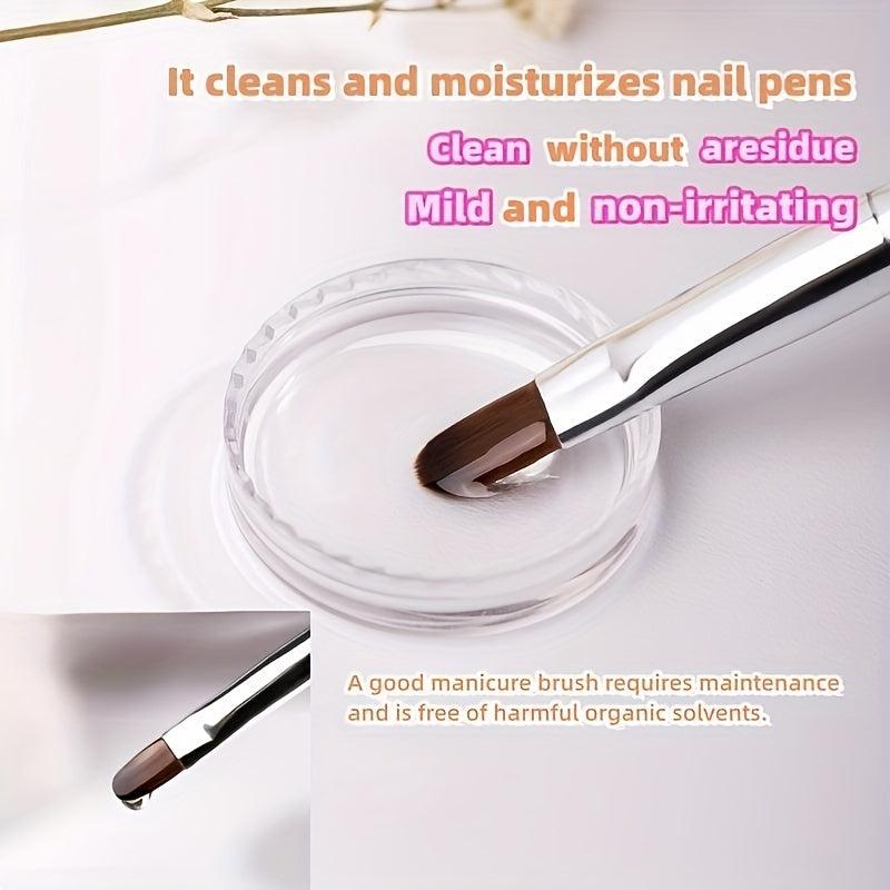 Nail Brush Cleaner 60ml Solution Deep Clean Shampoo