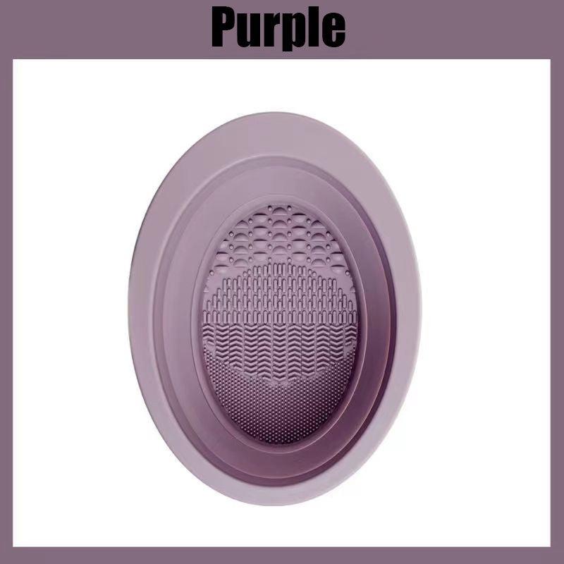 Makeup Brush Cleaning Pad Silicone Cosmetic Puff Cleaning