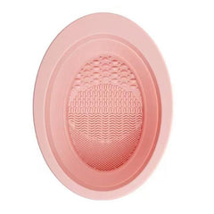 Makeup Brush Cleaning Pad Silicone Cosmetic Puff Cleaning