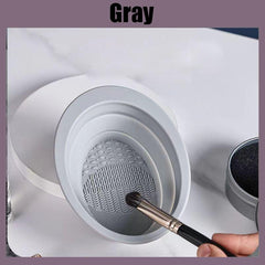 Makeup Brush Cleaning Pad Silicone Cosmetic Puff Cleaning