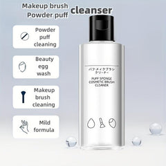 2pcs Makeup Brush Cleaner & Cleaning Mat Kit Silicone Scrubber