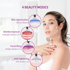 Neck & Face Beauty Device 3 Colors Skin Tighten Reduce Double Chin