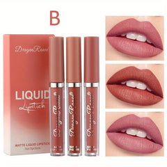 Matte Lip Glaze Set Waterproof Smudge Proof Lip Gloss
