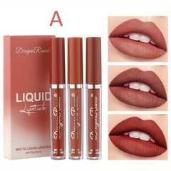 Matte Lip Glaze Set Waterproof Smudge Proof Lip Gloss