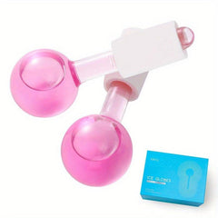 Cooling Ice Globes for Facials Reduce Puffy Smooth Wrinkles & Tighten Skin