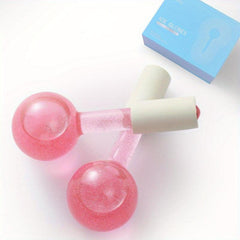 Cooling Ice Globes for Facials Reduce Puffy Smooth Wrinkles & Tighten Skin
