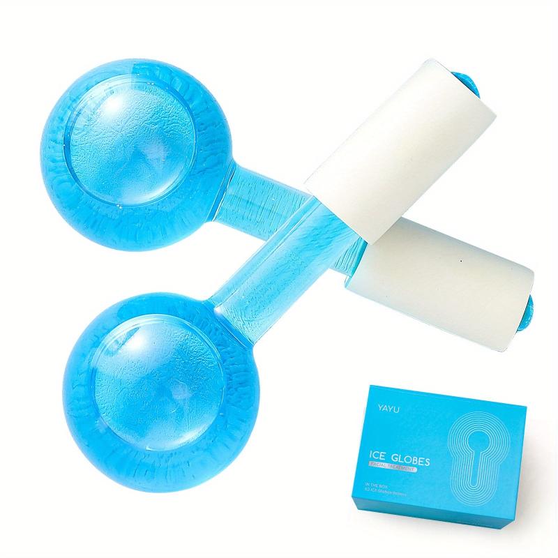 Cooling Ice Globes for Facials Reduce Puffy Smooth Wrinkles & Tighten Skin