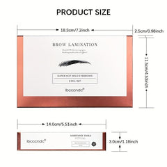 Eyebrow Lamination Kit DIY Brow Lift Styling Kit for Salon and Home