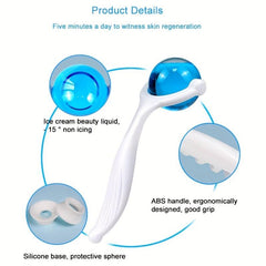 Cold Massage Roller Ball Ice Roller Skincare Ice Globes Facial Massage