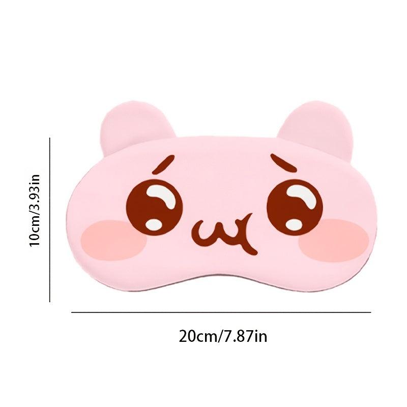 Cartoon Ice Eyeshade Sleeping Eye Mask Elastic Band Portable Relieve Fatigue
