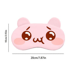 Cartoon Ice Eyeshade Sleeping Eye Mask Elastic Band Portable Relieve Fatigue