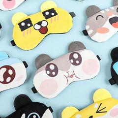 Cartoon Ice Eyeshade Sleeping Eye Mask Elastic Band Portable Relieve Fatigue