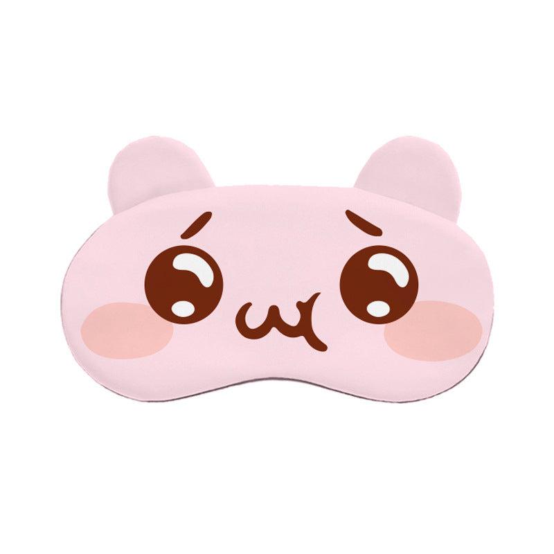 Cartoon Ice Eyeshade Sleeping Eye Mask Elastic Band Portable Relieve Fatigue