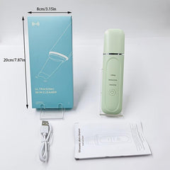 Skin Scrubber Face Spatula Blackhead Remover 3 Modes Facial Pore Deep Cleansing