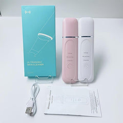 Skin Scrubber Face Spatula Blackhead Remover 3 Modes Facial Pore Deep Cleansing
