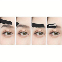 4Pcs Eyebrow Grooming Set Nail Clipper Eyebrow Shaping Razor & Scissors