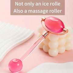 Facial Ice Roller & Globes Set for Puffiness & Dark Circles