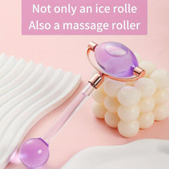 Facial Ice Roller & Globes Set for Puffiness & Dark Circles