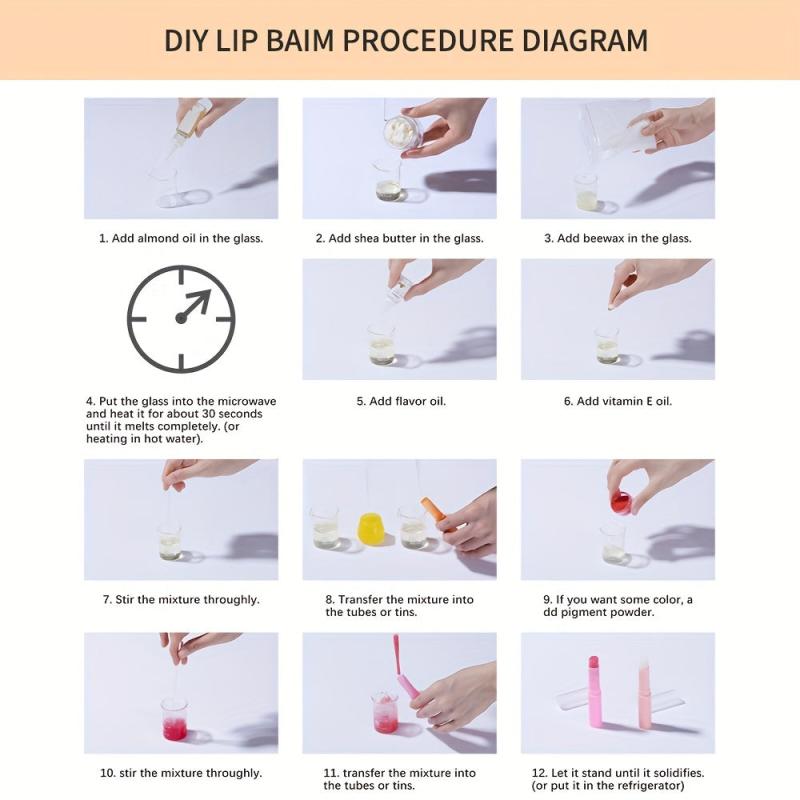 Complete DIY Lipstick Kit for Long Lasting Lips
