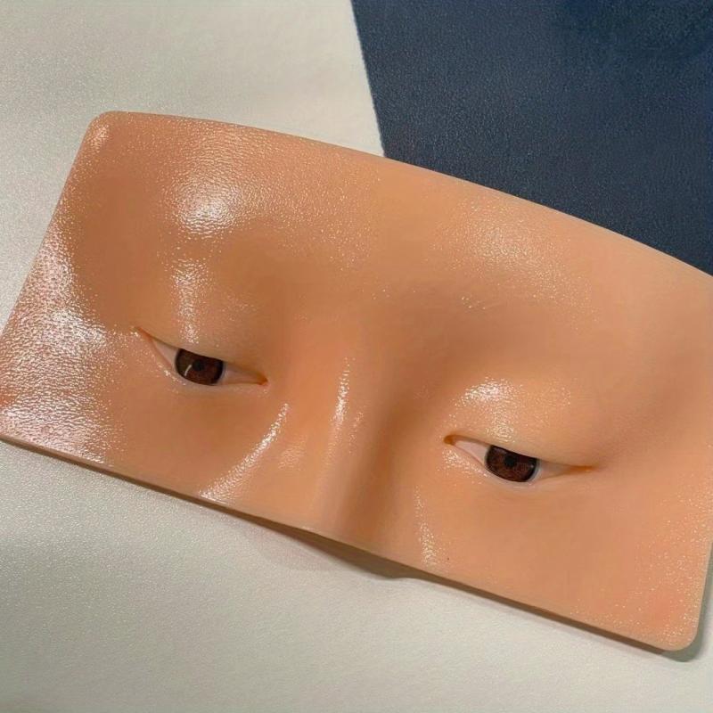 Silicone Makeup Practice Board for Face and Eyes