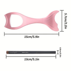 Eyebrow Pencil & Eyeliner Stencil Kit Silicone Winged Tip Eyeliner Aid