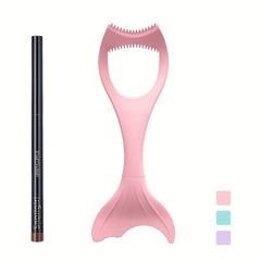 Eyebrow Pencil & Eyeliner Stencil Kit Silicone Winged Tip Eyeliner Aid