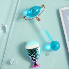 Rose Quartz Jade Roller & Gua Sha Face Roller for Skin Care