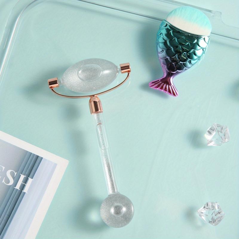 Rose Quartz Jade Roller & Gua Sha Face Roller for Skin Care