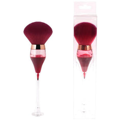 Red Wine Glass Makeup Brush Stand