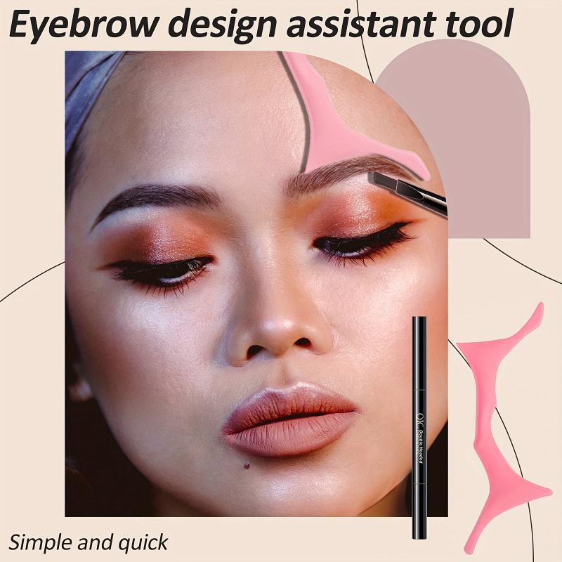 Eyebrow Stencil & Pencil Set 6 Styles Waterproof