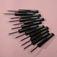 Colorful Liquid Eyeliner Pen High Pigmented Fast Drying Eye Makeup