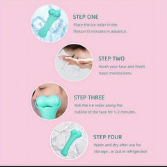 Ice Roller Face Massager for Puffiness Relief