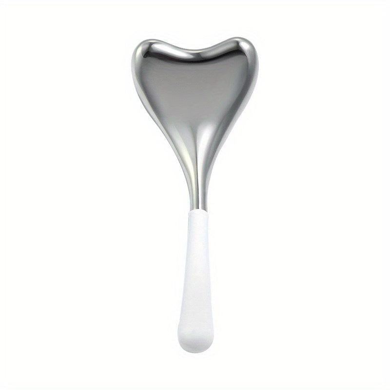 Stainless Steel Facial Massager Eye Massage Tool - Skin Firming & Cooling