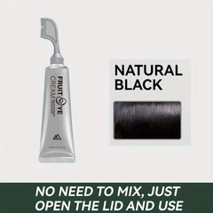 Permanent Hair Dye Cream 80 ml with Disposable Shawl Gloves Comb
