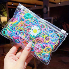1000pcs Small Rubber Band Elastic Hair Band