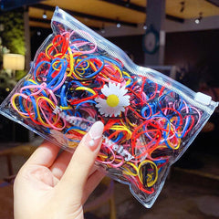 1000pcs Small Rubber Band Elastic Hair Band
