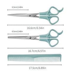 Haircut Scissors Set Thinning Shears Hair Cutting Barber Scissors