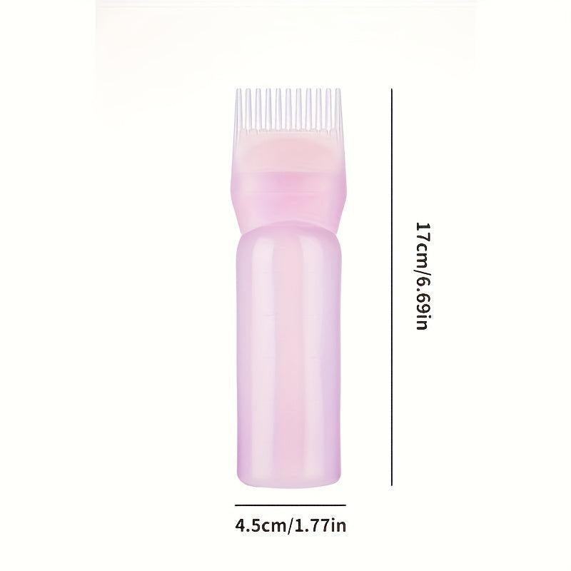 120ml Hair Dyeing Bottle with Comb Shampoo