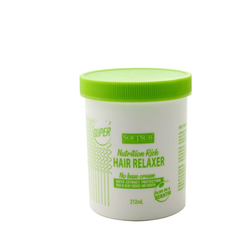 Hair Relaxer Cream Straightens & Conditions Hair No Mix Needed
