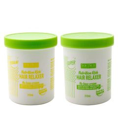 Hair Relaxer Cream Straightens & Conditions Hair No Mix Needed