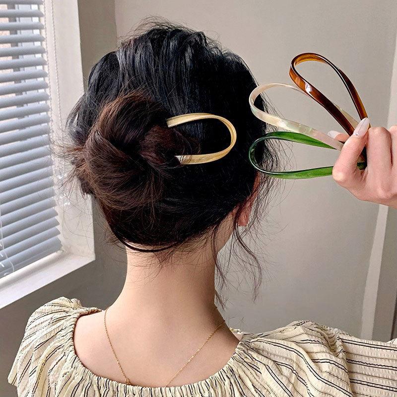 U Shaped Hair Pin Classical Hair Stick Hair Fork Ancient Style Hair Accessories