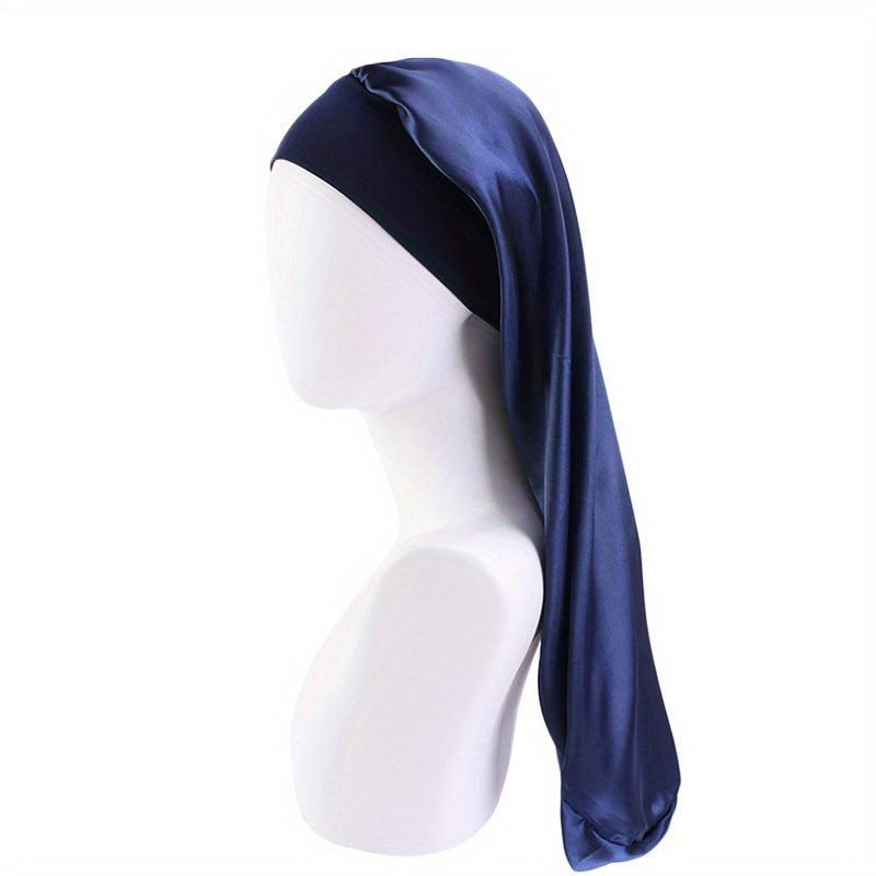 Satin Bonnet Soft Night Sleeping Hat Wrap Night Cap Hair Care Hat