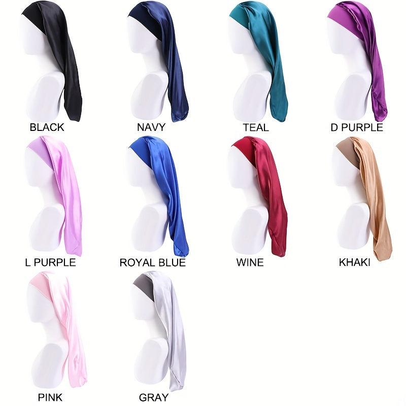 Satin Bonnet Soft Night Sleeping Hat Wrap Night Cap Hair Care Hat