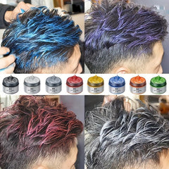 Y2K Hair Coloring Wax Mud - Halloween DIY Hair