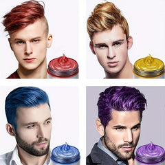 Y2K Hair Coloring Wax Mud - Halloween DIY Hair