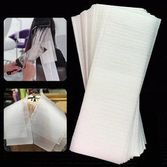 50pcs Thicken Perm Paper Curl Hair Dye Foil Highlighting Hairdressing Supplies