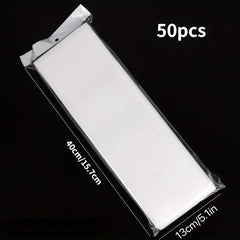 50pcs Thicken Perm Paper Curl Hair Dye Foil Highlighting Hairdressing Supplies