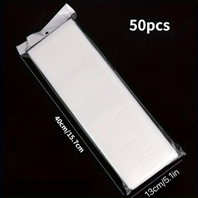 50pcs Thicken Perm Paper Curl Hair Dye Foil Highlighting Hairdressing Supplies