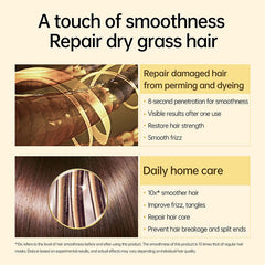 8 Sec Hair Mask Keratin Care Cream Smoothing Repair Frizz Soft Hair