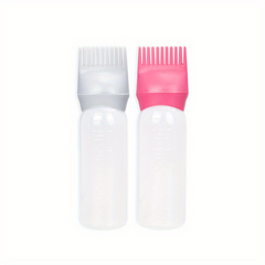 Root Comb Applicator Bottle Hair Dye Bottle with Scale for Hair